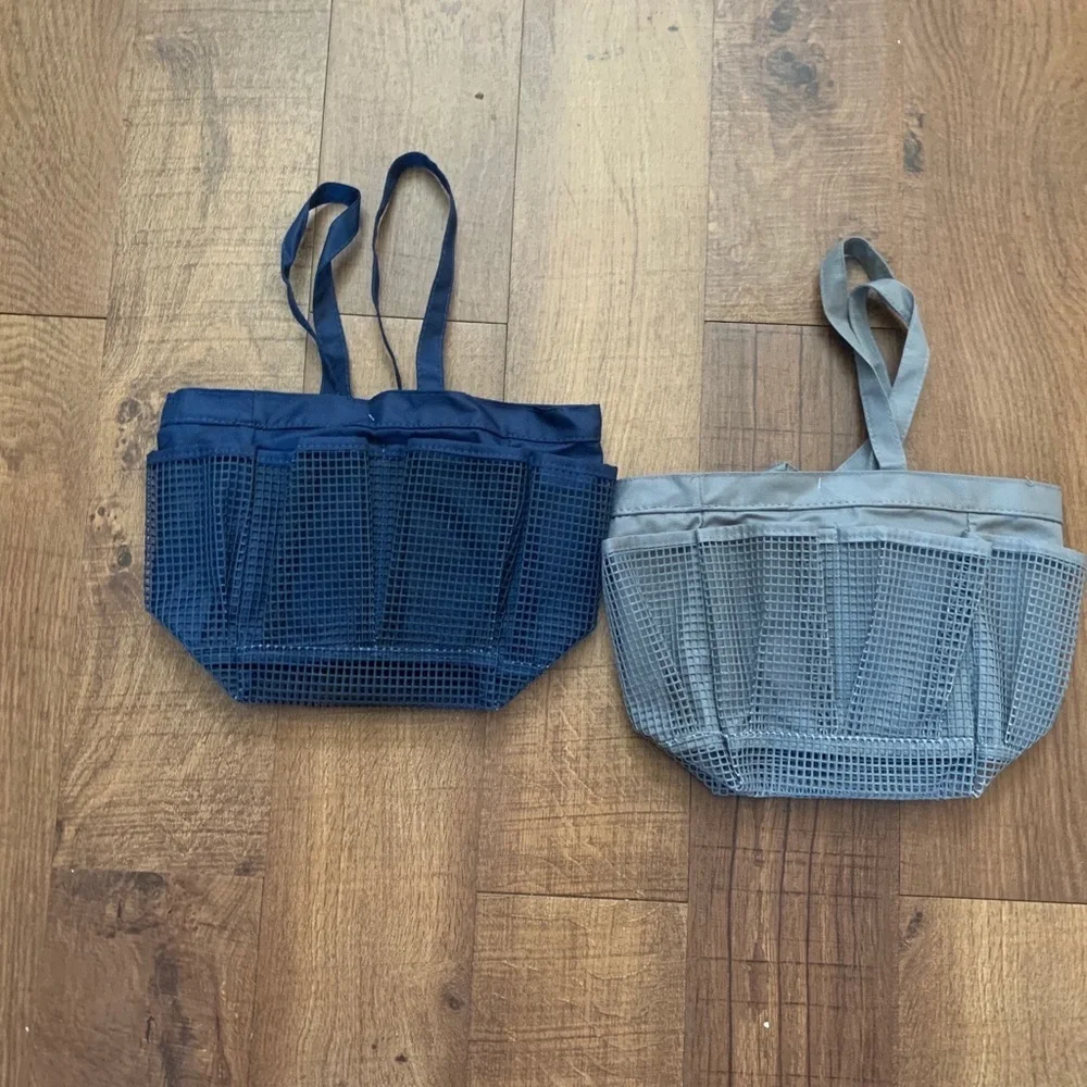 2 NWT mesh shower caddies for bath/shower